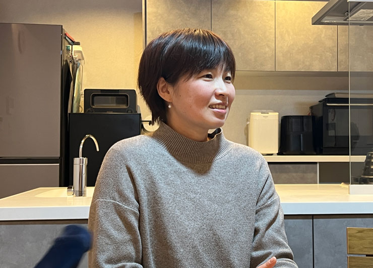 インタビュー写真